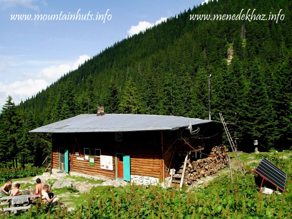 Gentian Hut – side view Gentian Hut – side view